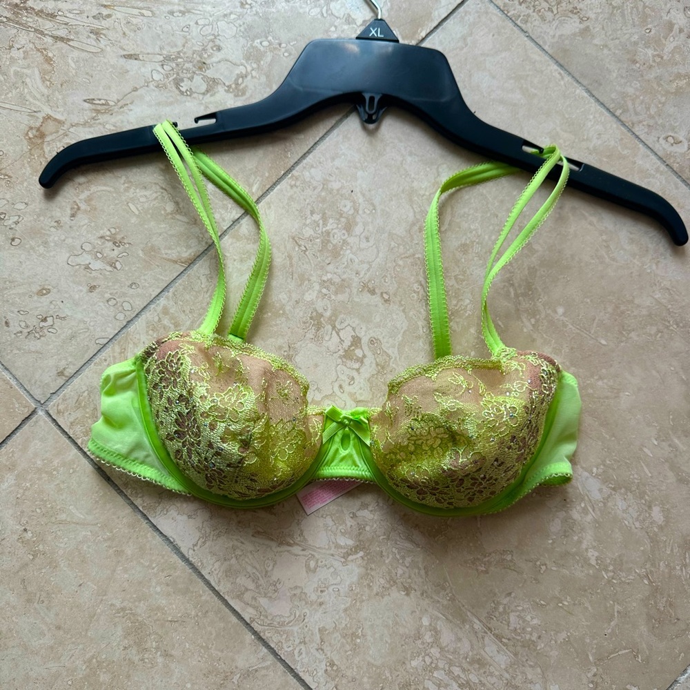 Victorias Secret Lacey Beaded Bra